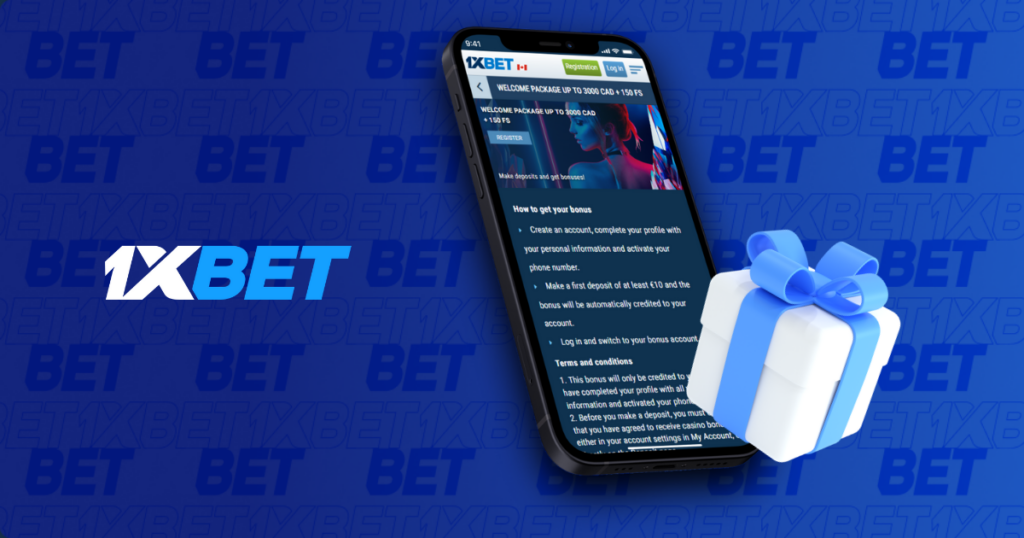 1xBet как получить промокод